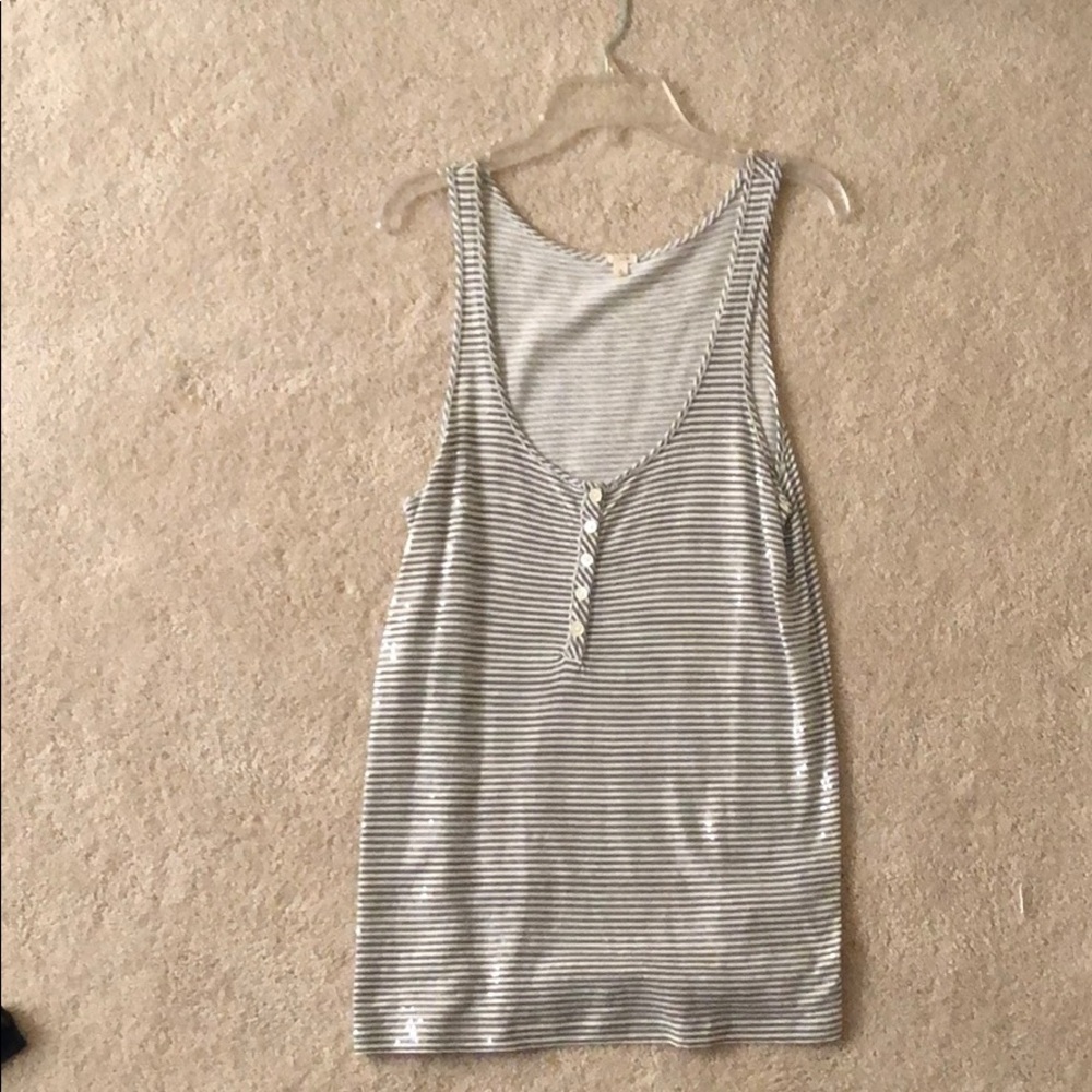 J Crew Sequin Tank